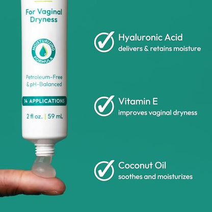 Boric Acid Moisturizing Vaginal Gel with Hyaluronic Acid, Vitamin E for Vaginal Dryness by pH-D pH-D Feminine Health SupportBuy Supplements Australia
