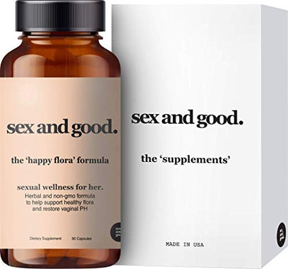 The Happy Flora Formula, Vaginal Health Supplements, Probiotics and Herbal Supplements Sex And GoodBuy Supplements Australia