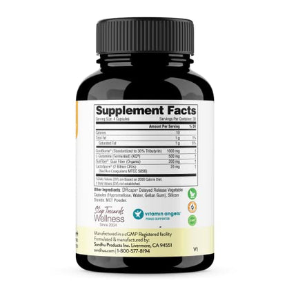 Sandhu's Gut Health - Prebiotic, Probiotic, Postbiotic & L-Glutamine – Digestive Health Sandhu'sBuy Supplements Australia