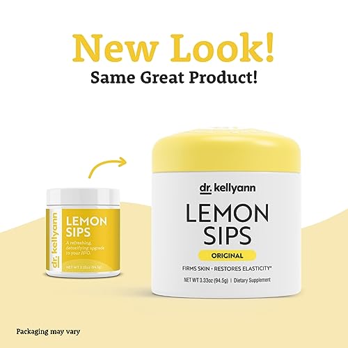 Dr. Kellyann Lemon Sips - Diet Citrus Drink Mix - Rehydrate, Detox, Revitalize - Sugar Free Dr. KellyannBuy Supplements Australia