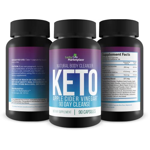 3X Keto Apple Cider Vinegar 90 Day Cleanse - Promote Health & Wellness - Flush Waste GenericBuy Supplements Australia