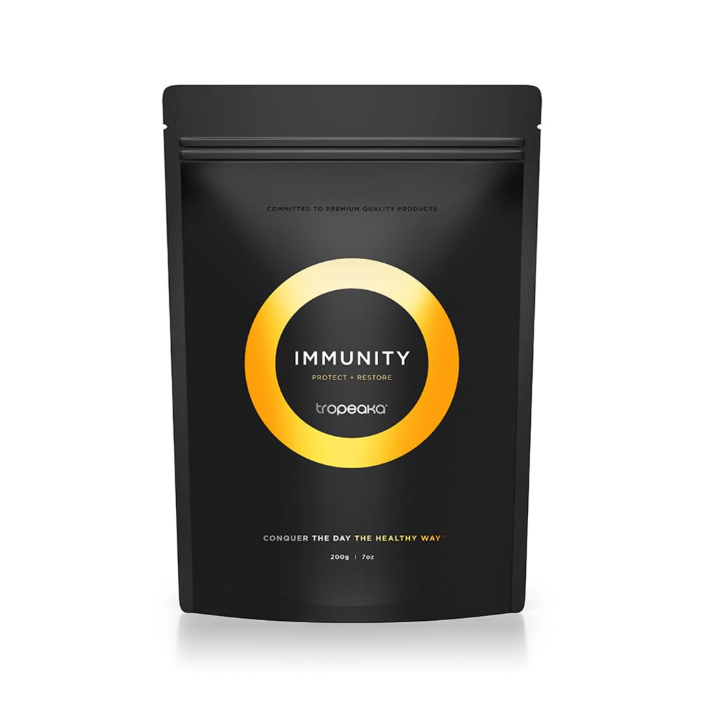 Tropeaka Immunity Powder - Immune Support Supplement, Antioxidant Rich Superfood Powder with Vitamins & Minerals, Boost Energy & Collagen Production - Vegan, Gluten Free, Non-GMO - 7oz (20 Servings) TropeakaBuy Supplements Australia
