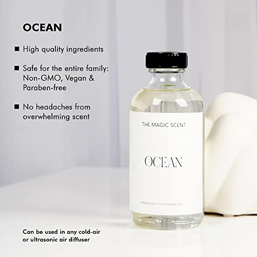 The Magic Scent"Ocean" Oils for Diffuser - HVAC, Cold-Air, & Ultrasonic Diffuser Oil - HVAC THE MAGIC SCENTBuy Supplements Australia