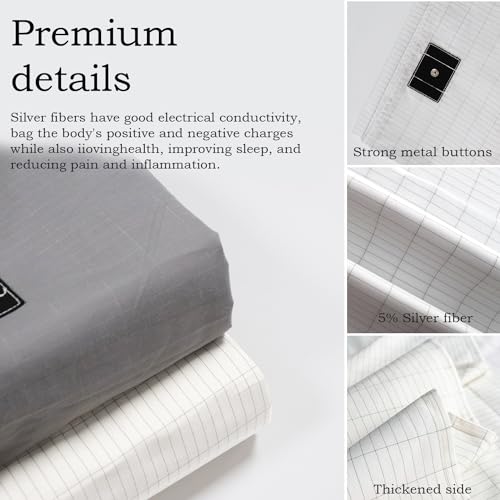 Grounding Sheet, Grounding Mat for Bed with Grounding Cord, Reduce Painful, Inflammation XINHUSUBuy Supplements Australia