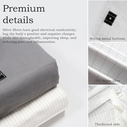 Grounding Sheet, Grounding Mat for Bed with Grounding Cord, Reduce Painful, Inflammation XINHUSUBuy Supplements Australia