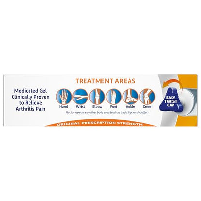 Voltaren Arthritis Pain Gel for Powerful Topical Arthritis Pain Relief with Diclofenac - NEW Easy Open Cap - 100 g x 2 VoltarenBuy Supplements Australia