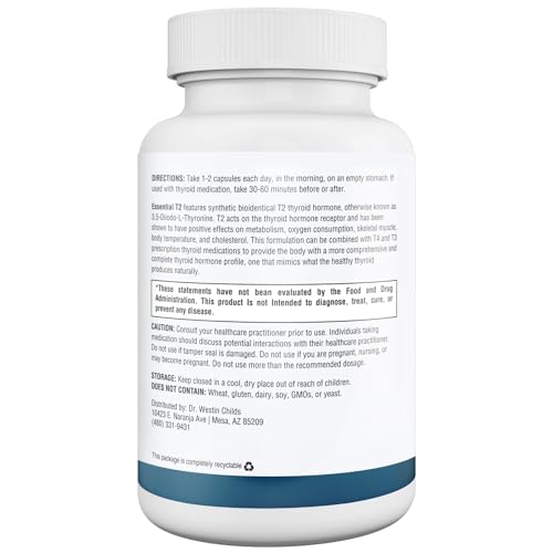 Dr. Westin Childs Essential T2 - Bio-Identical 3,5 Diiodo-l-thyronine Dr. Westin ChildsBuy Supplements Australia