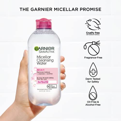 Garnier SkinActive Micellar Water for All Skin Types, Facial Cleanser & Makeup Remover GarnierBuy Supplements Australia