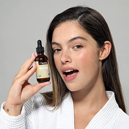 Cliganic Organic Argan Oil for Hair, Face & Skin (1oz) - 100% Pure, Cold Pressed CliganicBuy Supplements Australia