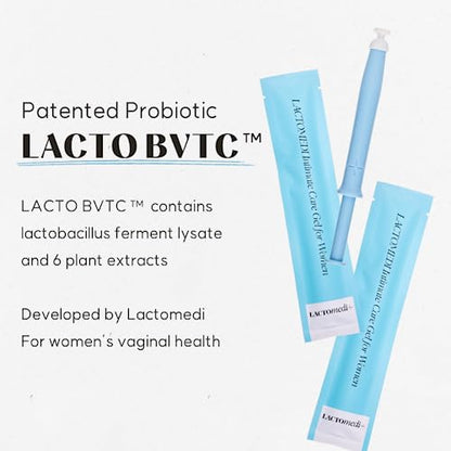 LACTOMEDI Intimate Care Gel 10pcs | Vaginal Probiotics Applicator | Yeast Infection Care LACTOMEDIBuy Supplements Australia