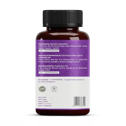 Nutrastic Aller Veda Respiratory Wellness Supplement with Pure Tulsi, Amla, Turmeric, and Neem | Natural Support for Healthy Breathing | 60 Caps NutrasticBuy Supplements Australia