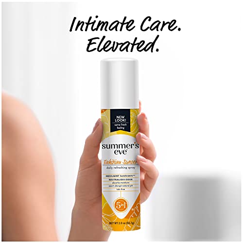 Summer's Eve Tahitian Sunset Daily Feminine Spray, 2 oz, 6 Pack Summer's EveBuy Supplements Australia