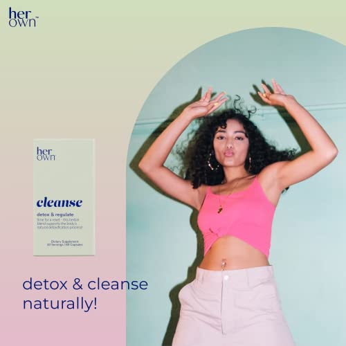 her own Cleanse, Gentle Detox, Supports Healthy Gut, Ocean Algae Cleanse, Prebiotic/Probiotic Blend her ownBuy Supplements Australia