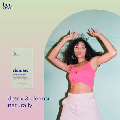 her own Cleanse, Gentle Detox, Supports Healthy Gut, Ocean Algae Cleanse, Prebiotic/Probiotic Blend her ownBuy Supplements Australia