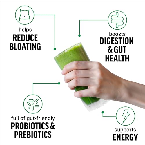 Force Factor Smarter Greens Daily Wellness Powder 2-Pack to Support Energy, Immunity & Digestion, Superfood Greens Powder with Vitamins, Minerals & Probiotics, Unflavored, 60 Servings Force FactorBuy Supplements Australia