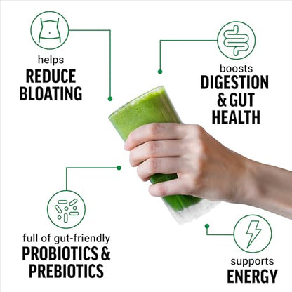 Force Factor Smarter Greens Daily Wellness Powder 2-Pack to Support Energy, Immunity & Digestion, Superfood Greens Powder with Vitamins, Minerals & Probiotics, Unflavored, 60 Servings Force FactorBuy Supplements Australia