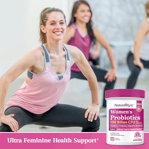 NatureMyst Women’s Probiotics 100 Billion, 20 Targeted Strains with Organic Cranberry NatureMystBuy Supplements Australia