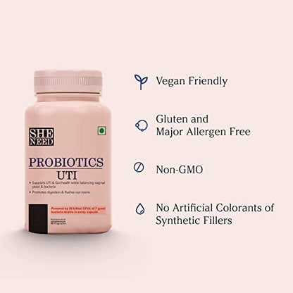 Vishopy, Track UTI PROBIOTICS Supplement for Men Women – 20 Billion CFUs with 7 Strains VishopyBuy Supplements Australia