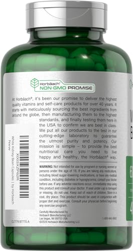 White Kidney Bean Extract Capsules | 6000mg | 400 Count | Non-GMO & Gluten Free HorbäachBuy Supplements Australia