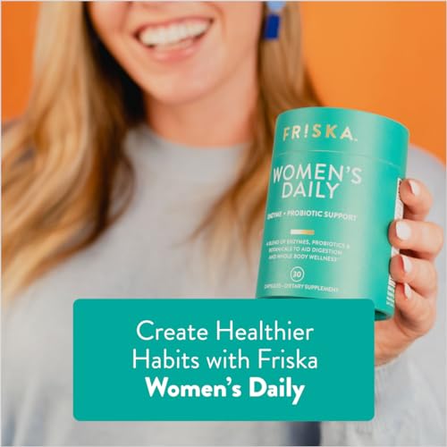 FRISKA Women’s Daily Digestive Enzyme and Probiotics Supplement, Advanced FR!SKABuy Supplements Australia