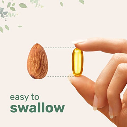 Flaxseed Oil 1400mg Softgels, 300 Counts | w/ 700mg ALA Omega 3, Cold Pressed Micro IngredientsBuy Supplements Australia