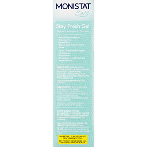 Monistat Stay Fresh Gel, Odor Eliminating Gel for Feminine Care, Fragrance Free Vaginal Gel, Prefilled MonistatBuy Supplements Australia