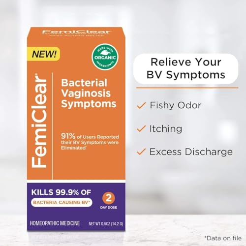 FemiClear (BV) Symptoms - Vaginal Ointment for Fishy Odor, Excess Discharge, Itching & Discomfort FemiClearBuy Supplements Australia