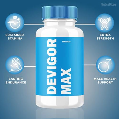 (3 Pack) Devigor Max - Devigor Max Pills for Man, Devigor Max Supplement to Promote NutraRizeBuy Supplements Australia