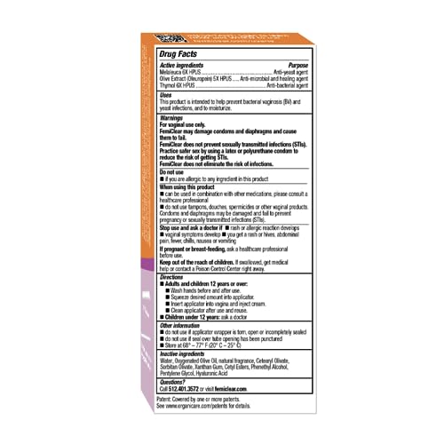 FemiClear BV & Yeast Infection Protection Vaginal Cream, Made with Natural Ingredients FemiClearBuy Supplements Australia