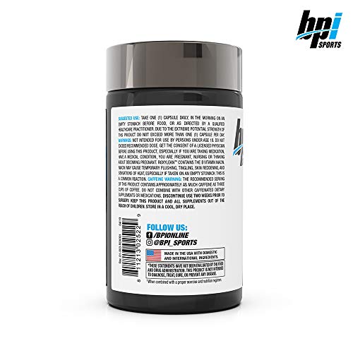 BPI Sports -Roxylean Extreme Fat Burner & Weight Loss Supplement, 60Count BPI SportsBuy Supplements Australia