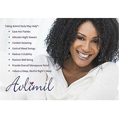 Avlimil Hormone Balance & Menopause | Relief from Mood Swings, Hot Flashes, Night Sweats & Irritability AvlimilBuy Supplements Australia