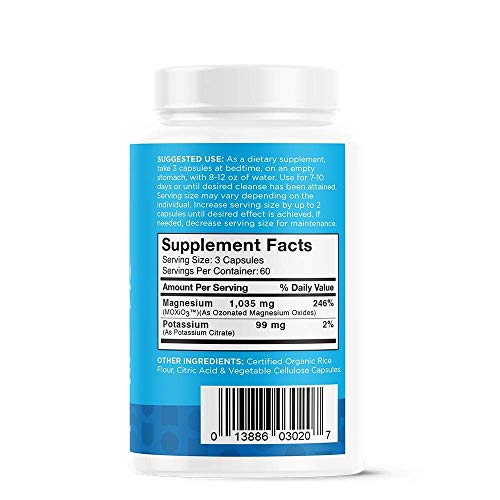 nbpure Mag O7 Oxygen Digestive System Cleanser Capsules, 180 Count nbpureBuy Supplements Australia