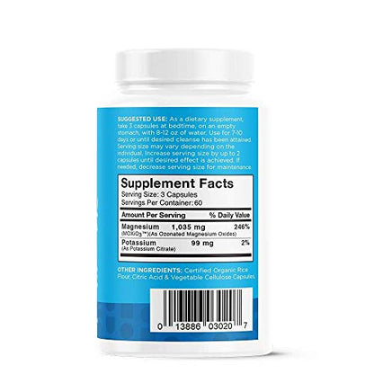 nbpure Mag O7 Oxygen Digestive System Cleanser Capsules, 180 Count nbpureBuy Supplements Australia