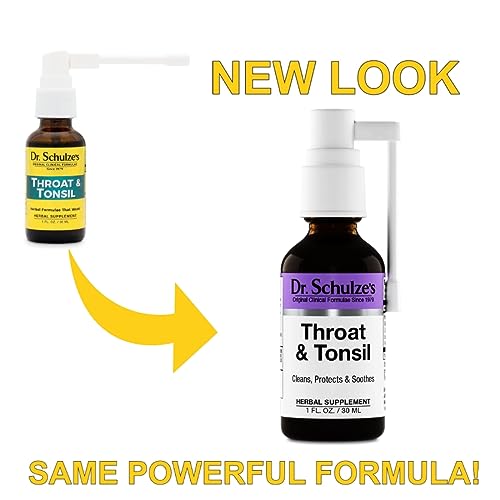 Dr. Schulze's Throat & Tonsil | Cool, Soothe & Protect | Herbal Supplement | Vegan & Koshe Dr. Schulze'sBuy Supplements Australia