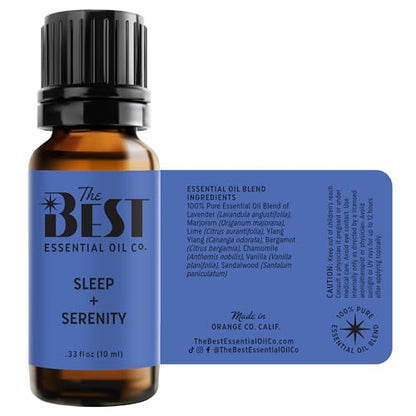 The Best Sleep + Serenity Essential Oil Blend- Premium Grade- 100% Pure & Natural for Aromatherapy The Best Essential Oil CoBuy Supplements Australia