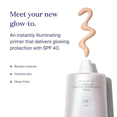 Supergoop! Glowscreen SPF 40 - Glowy Sunscreen Primer with Hyaluronic Acid Supergoop!Buy Supplements Australia