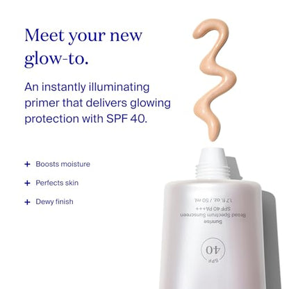 Supergoop! Glowscreen SPF 40 - Glowy Sunscreen Primer with Hyaluronic Acid Supergoop!Buy Supplements Australia