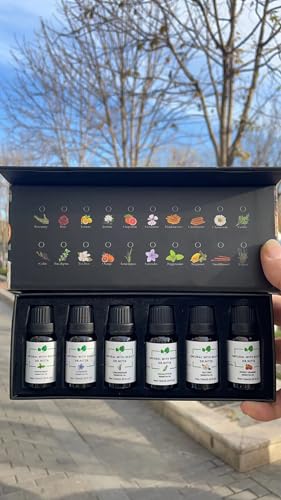 Essential Oils Set 100% Pure Natural DR.NITTA Top 6 Oils for Massage,Diffusers,Humidifier DR.NITTABuy Supplements Australia