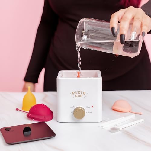 Pixie Menstrual Cup & Disc Boiler Sterilizer - Easily Submerge & Clean Your Period Cup in Boiling Water Pixie CupBuy Supplements Australia