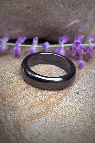 Genuine Magnetic Hematite Rings, 3 Rings in Each Order, Black Hematite Ring LUXSTRABuy Supplements Australia