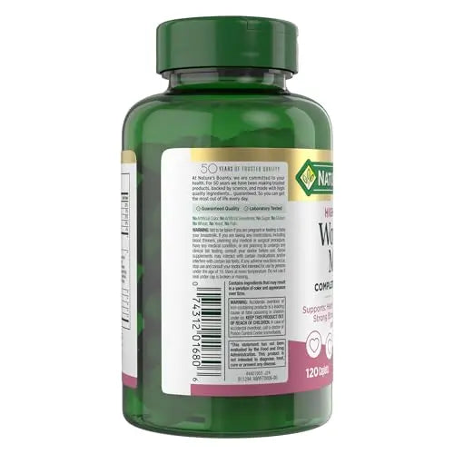 Nature's Bounty High Potency Women’s Complete Multivitamin, Daily Vitamin with Vitamin C, Supports Heart Health & Immune Function Nature's Bounty