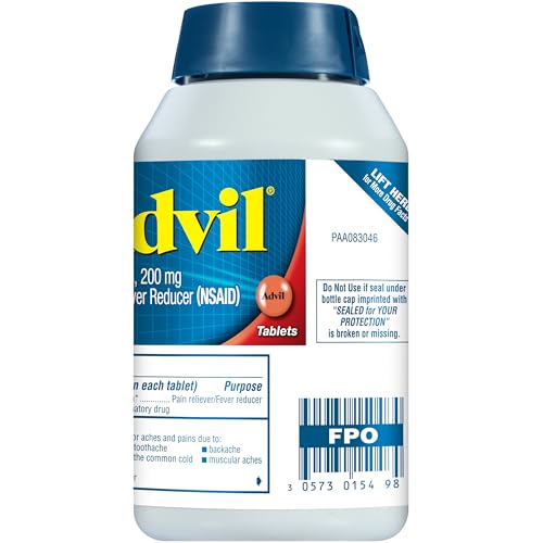 Advil Pain Reliever and Fever Reducer, Ibuprofen 200mg for Pain Relief - 300 Count, Advil PM Pain Reliever and Nighttime Sleep Aid, Ibuprofen for Pain Relief and Diphenhydramine Citrate - 2 Count AdvilBuy Supplements Australia