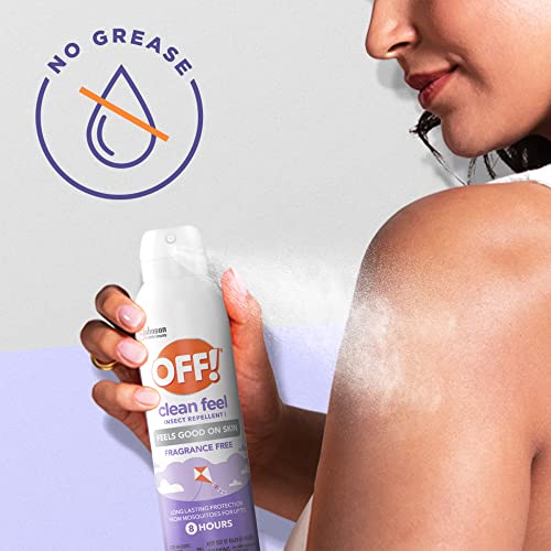 OFF! Clean Feel Insect Repellent Aerosol with 20% Picaridin, Bug Spray OFF!Buy Supplements Australia