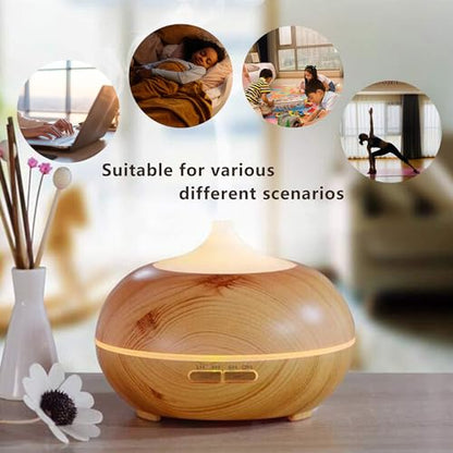 Essential Oil Diffuser, Aromatherapy humidifier, ultrasonic Cold Mist humidifier, 4 Timing Settings TinasChoiceBuy Supplements Australia