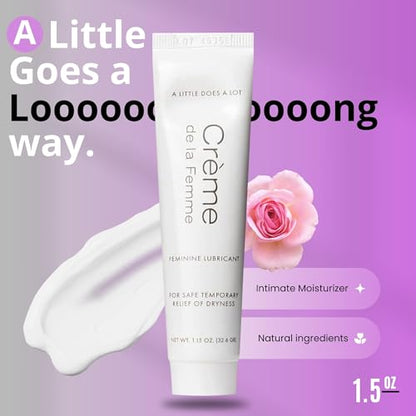 Crème De La Femme Daily Vaginal Moisturizing Cream for Long-Lasting Relief from Feminine Dryness Creme de la FemmeBuy Supplements Australia