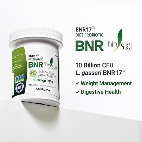 AceBiome BNRThin S30, Lactobacillus Gasseri BNR17, 10 Billion CFU Guaranteed AceBiomeBuy Supplements Australia