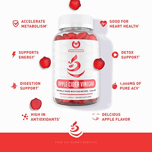 PUREFINITY Apple Cider Vinegar Gummies – Raw, Natural, Unfiltered ACV from The Mother PUREFINITYBuy Supplements Australia