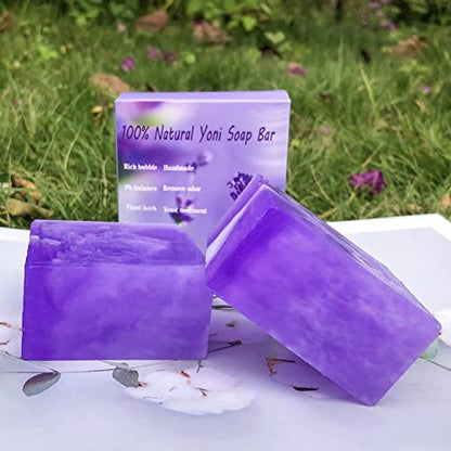 2 Packs Organic Yoni Soap Bars For Women Vaginal Wash, Handmade Yoni Bar Soap For Women Yoni Wash VickoneerBuy Supplements Australia
